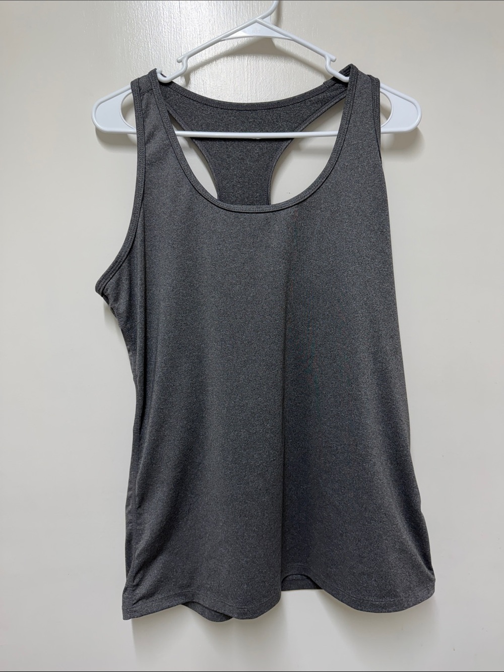 Gray Racerback Women’s Tank Top